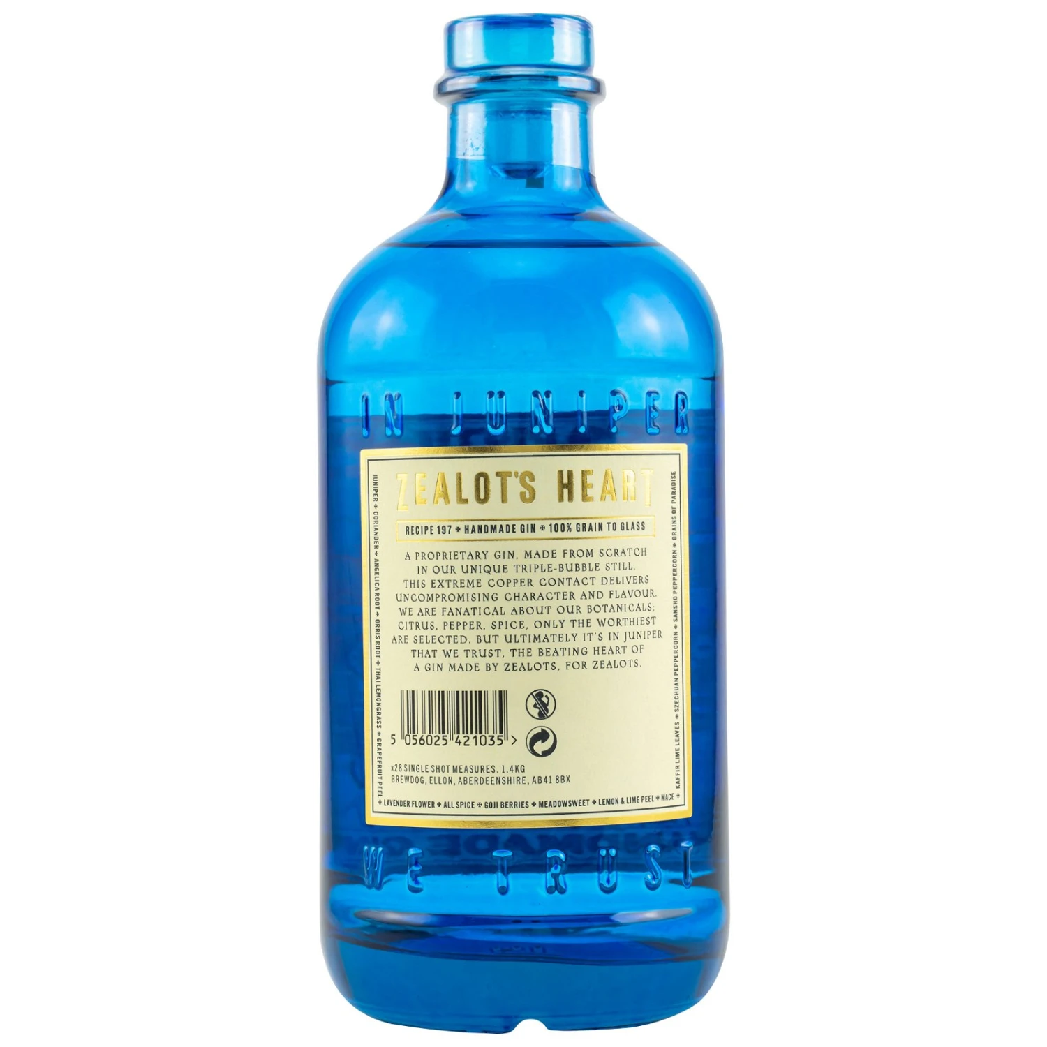 Zealots Heart Handmade Gin 2 Zealots Heart Handmade Gin – Bild 2