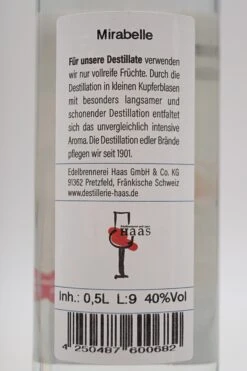 Mirabellenbrand 8 Mirabellenbrand -Baileys Verkäufe DSC00277