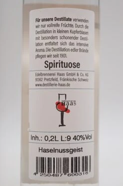 Haselnuss Spirituose 8 Haselnuss Spirituose -Baileys Verkäufe DSC00281