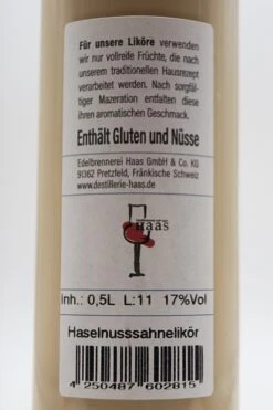 Haselnuss Sahnelikör -Baileys Verkäufe DSC00411
