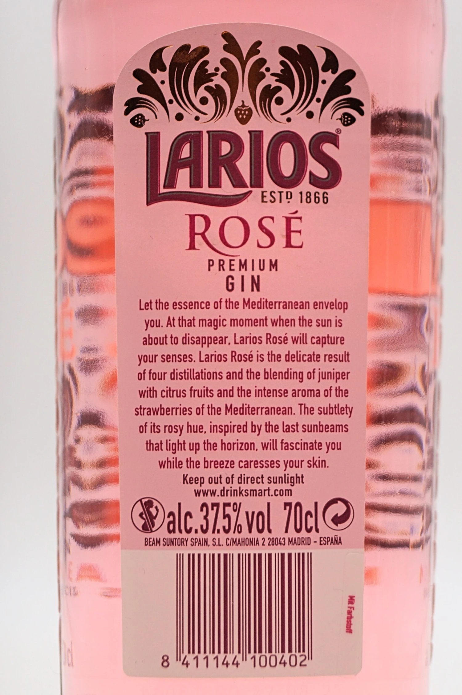Rose Premium Gin 4 Rose Premium Gin – Bild 4