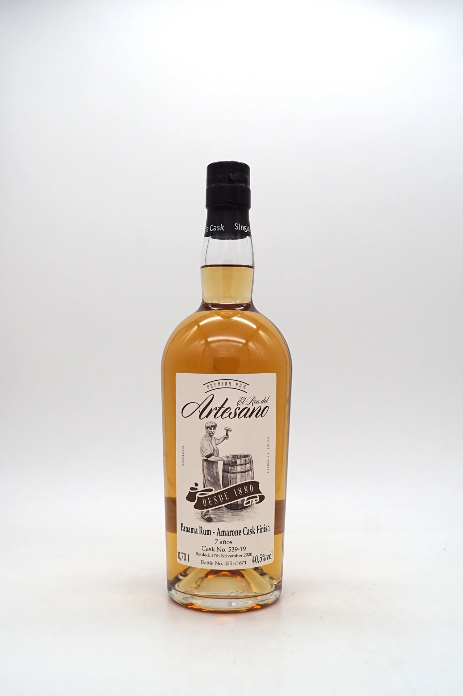 7 Jahre Panama Rum Amarone Cask Finish Cask Nr. 53919 1 7 Jahre Panama Rum Amarone Cask Finish Cask Nr. 53919