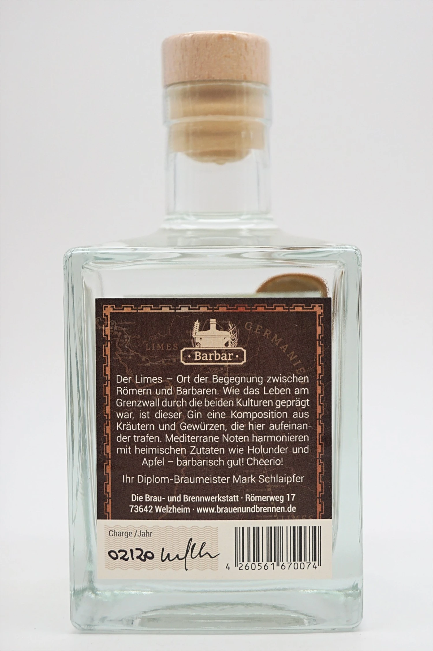 Barbar London Dry Gin 2 Barbar London Dry Gin – Bild 2