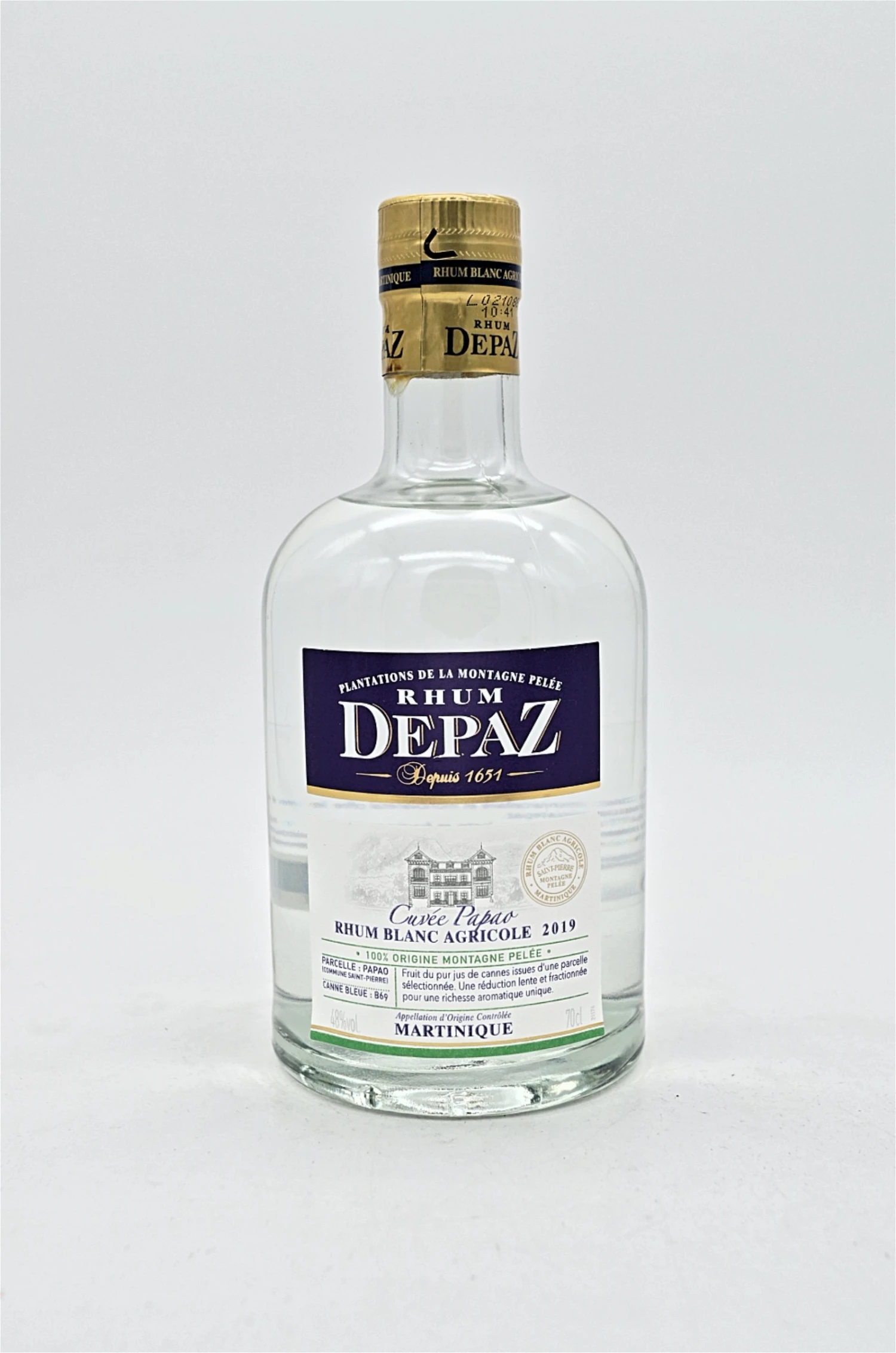 Cuvee Papao Rhum Blanc Agricole 2019 1 Cuvee Papao Rhum Blanc Agricole 2019