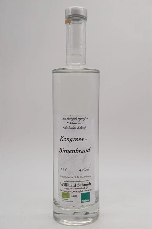 Bio Kongress-Birnenbrand