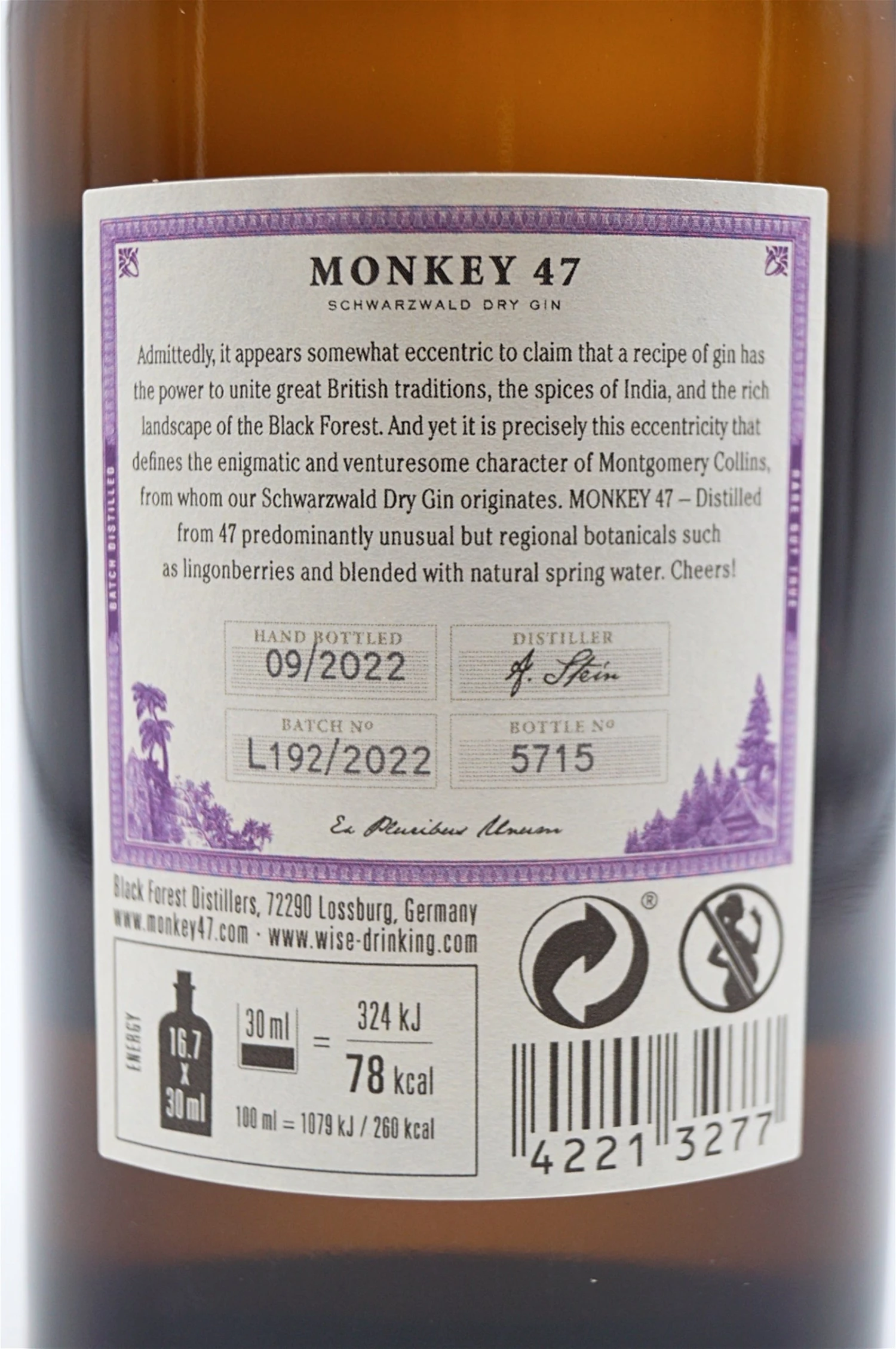 Schwarzwald Dry Gin 4 Schwarzwald Dry Gin – Bild 4