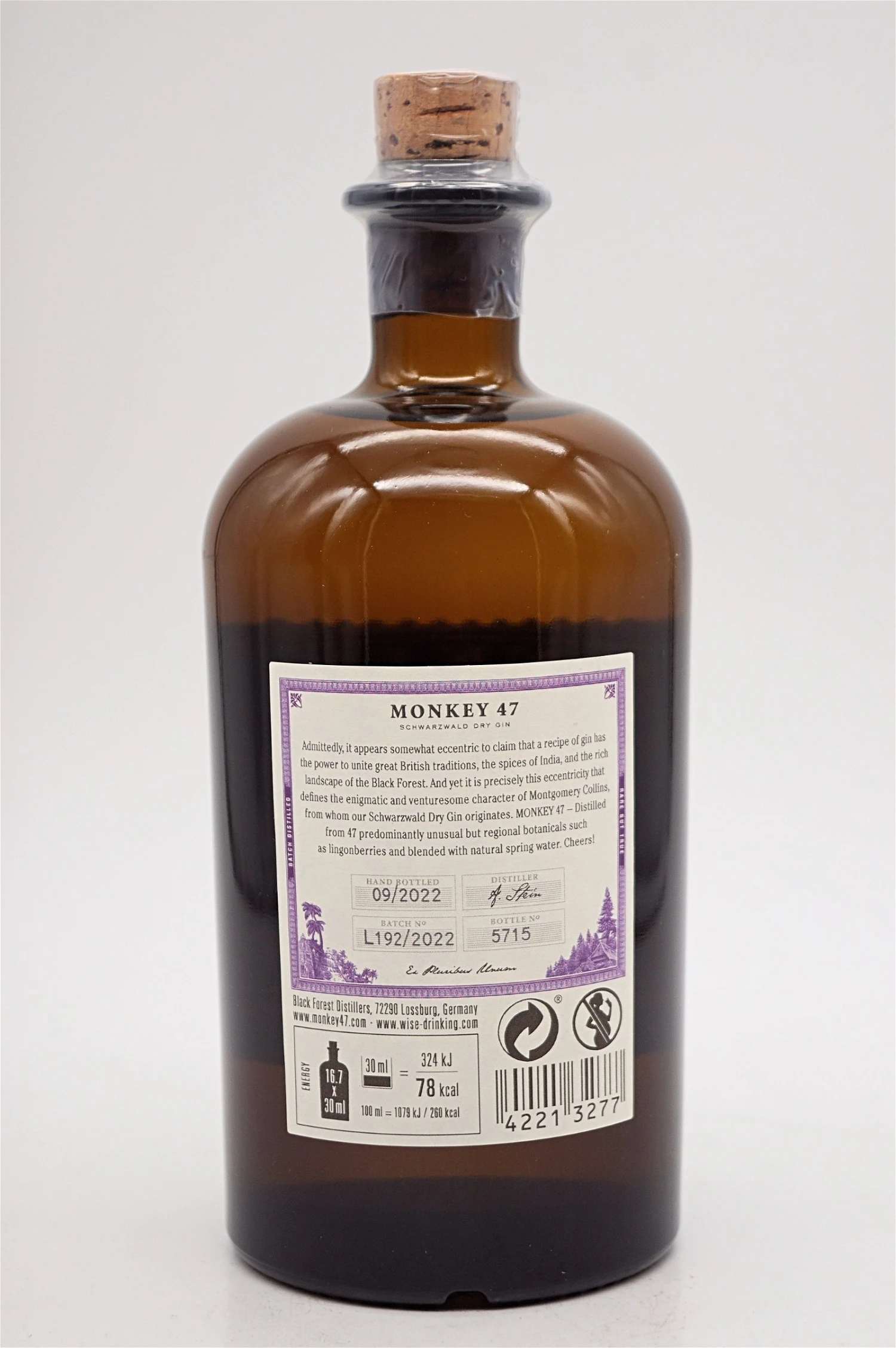 Schwarzwald Dry Gin 2 Schwarzwald Dry Gin – Bild 2