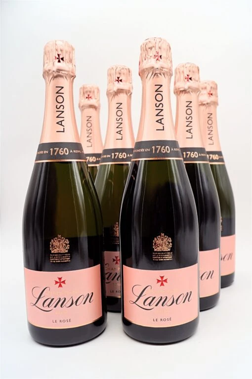 Champagner Rose Label Brut 6 X Fl. Sparset