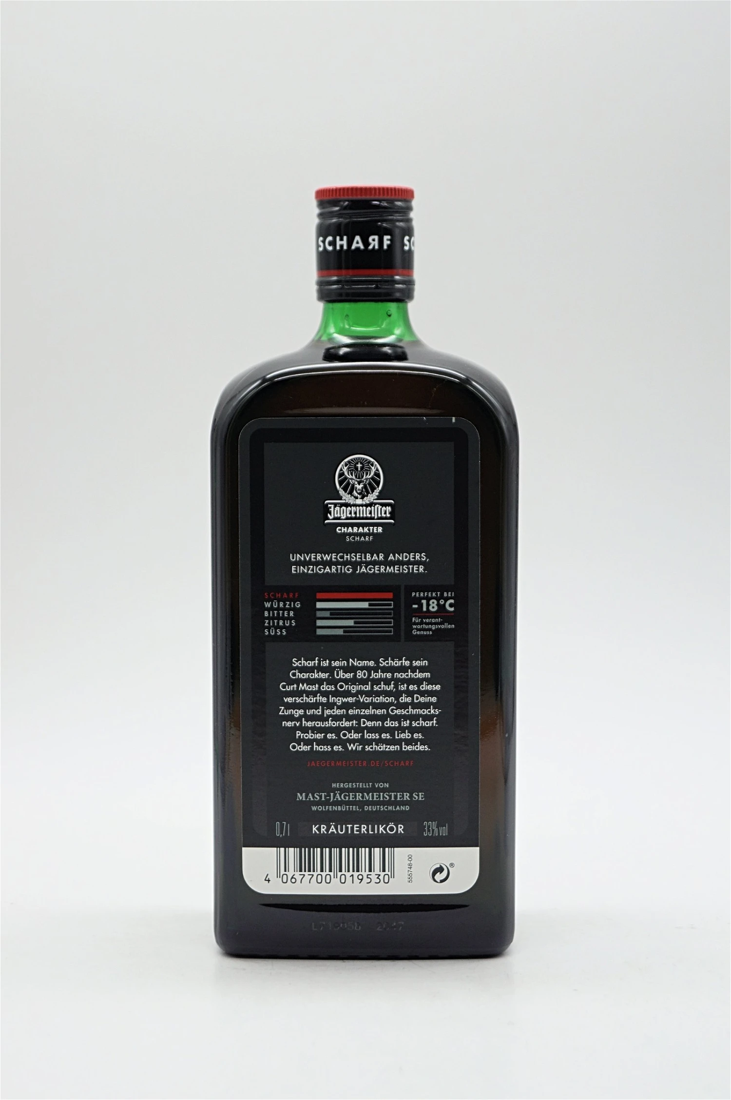 SCHARF Hot Ginger Kräuterlikör 2 SCHARF Hot Ginger Kräuterlikör – Bild 2