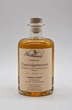 Fränkisches Zwetschgenwasser, Im Eichenfass Gereift