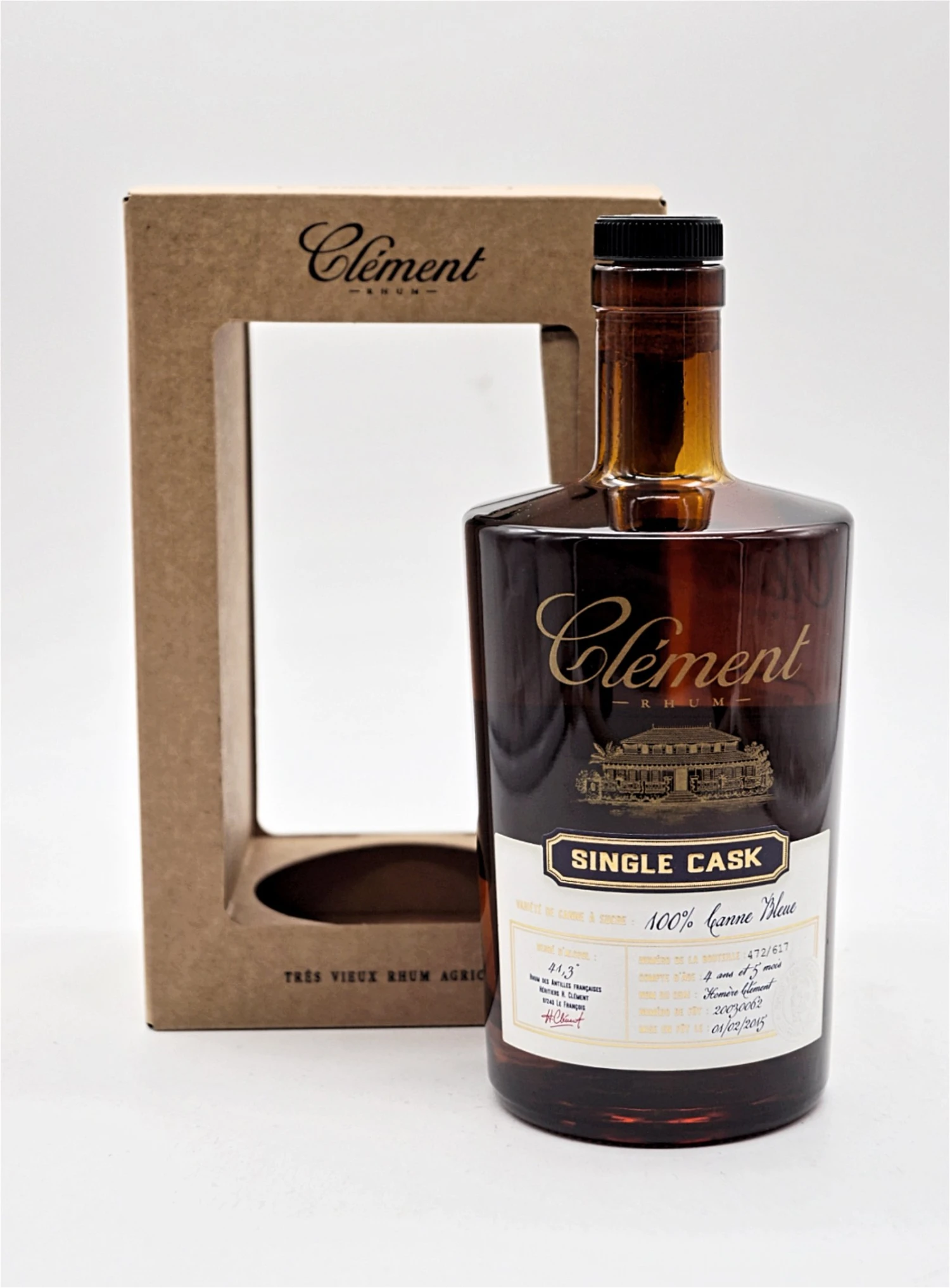 Single Cask 100% Canne Bleue Rhum Agricole 1 Single Cask 100% Canne Bleue Rhum Agricole