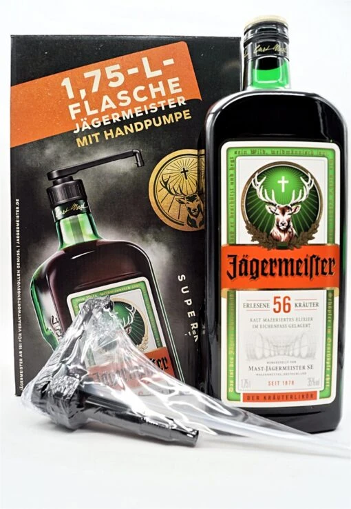 Kräuterlikör 1,75L + Handpumpe