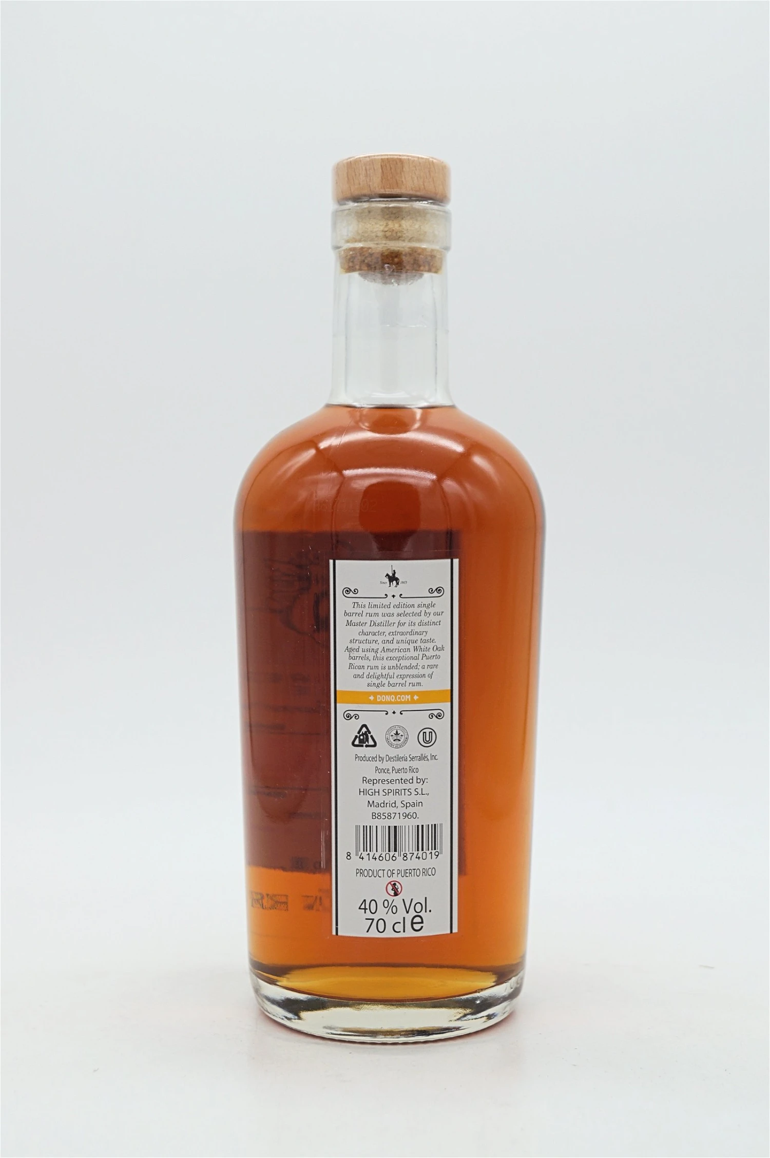 2007 Signature Release Single Barrel Rum 2 2007 Signature Release Single Barrel Rum – Bild 2