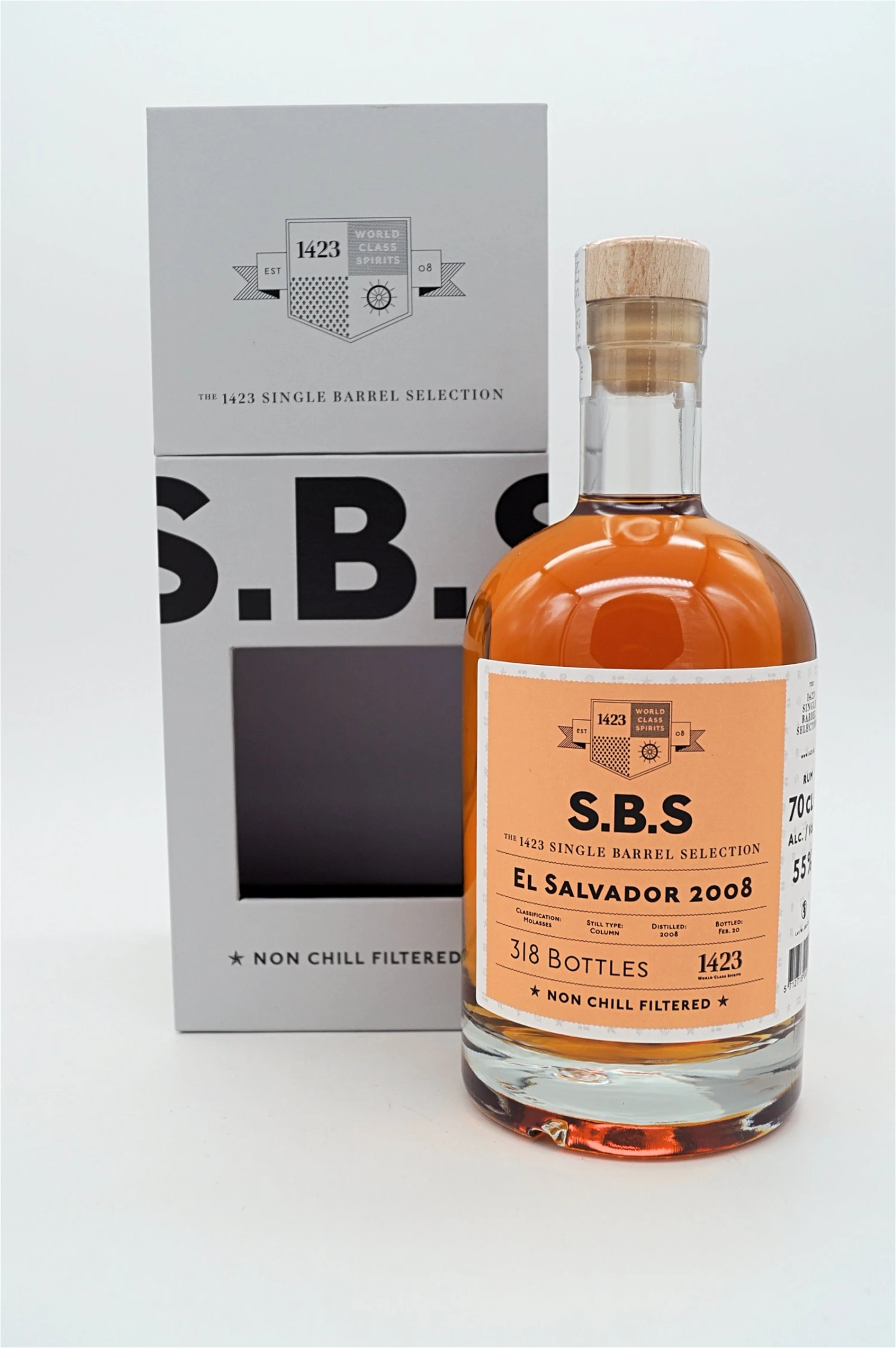 SBS El Salvador 2008 Single Barrel Selection Rum 1 SBS El Salvador 2008 Single Barrel Selection Rum