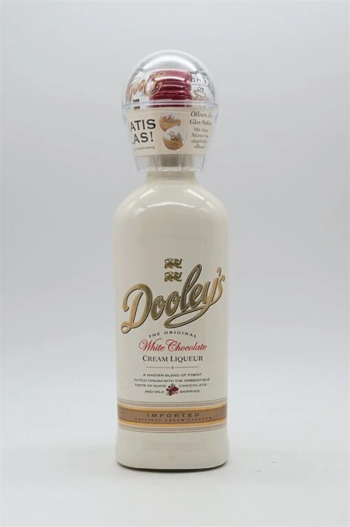 White Chocolate Cream Liqueur Mit Glas