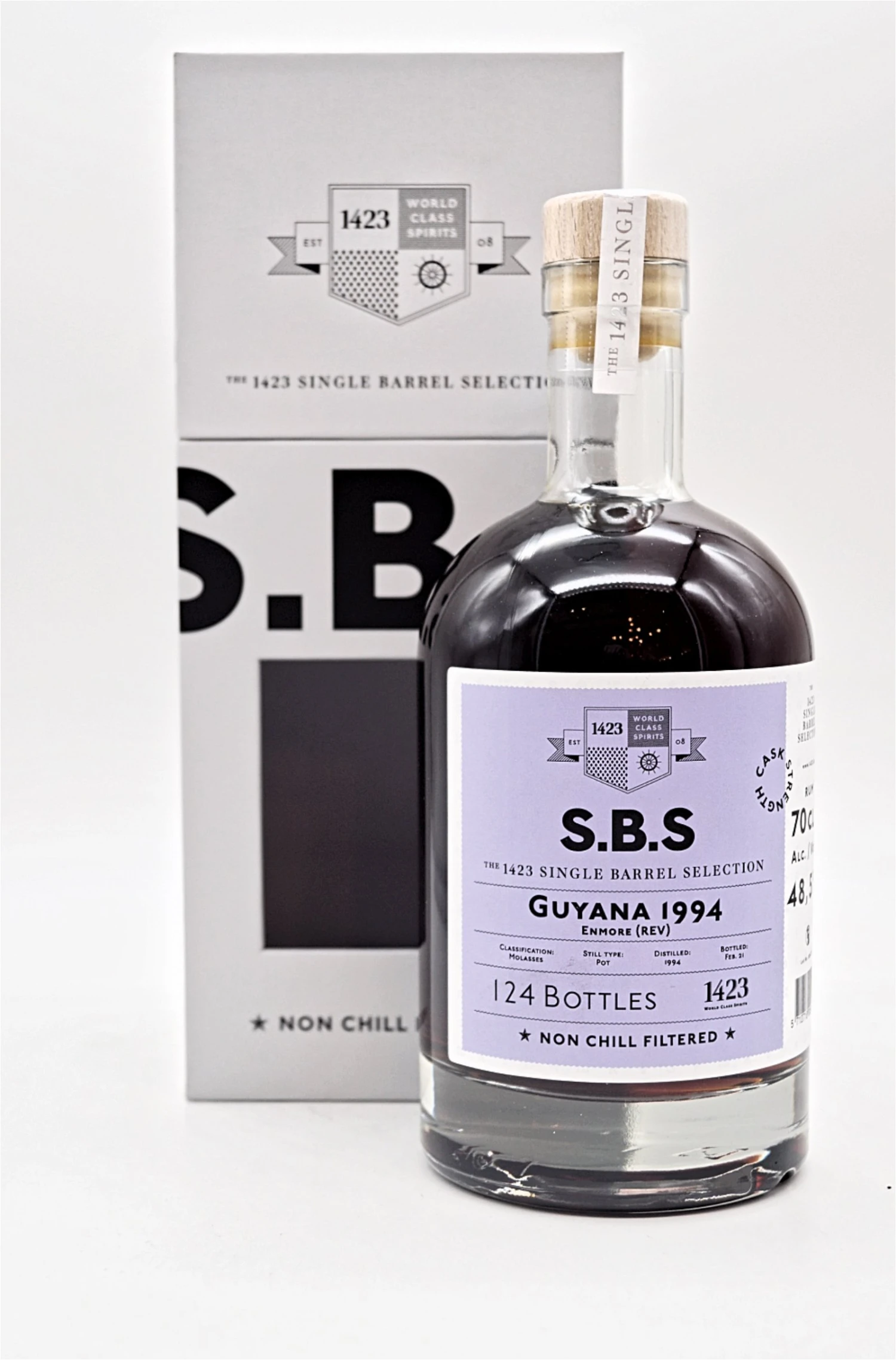 SBS Guyana 1994 Enmore Single Barrel Selection Rum 1 SBS Guyana 1994 Enmore Single Barrel Selection Rum