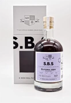 SBS Guyana 1990 Port Mourant Single Barrel Selection Rum