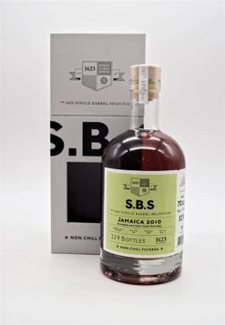 SBS Jamaica 2010 Bourbon And Port Cask Matured Single Barrel Selection Rum