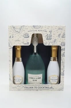 Scottish Maritime Gin Mit 2 Scavi & Ray Prosecco Ice Prestige