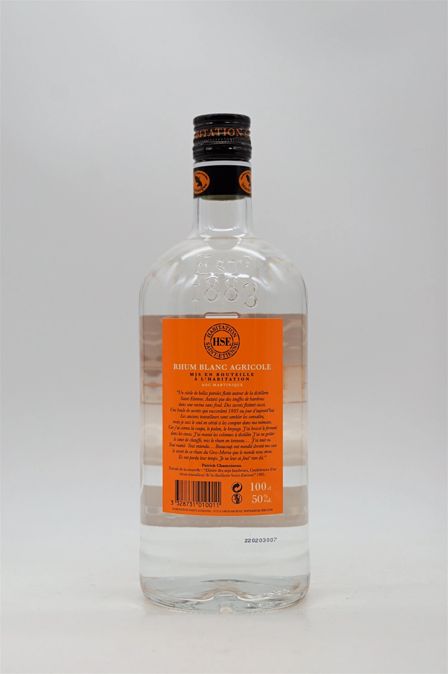 Blanc Rhum Agricole 50% 2 Blanc Rhum Agricole 50% – Bild 2