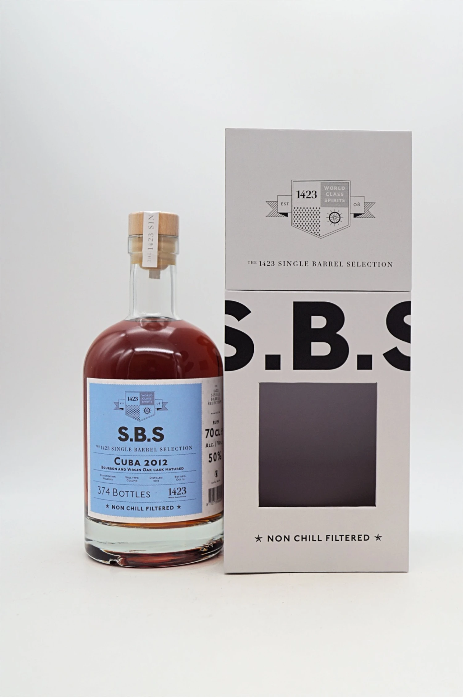 SBS Cuba 2012 Bourbon And Virgin Oak Martured Single Barrel Selection Rum 1 SBS Cuba 2012 Bourbon And Virgin Oak Martured Single Barrel Selection Rum