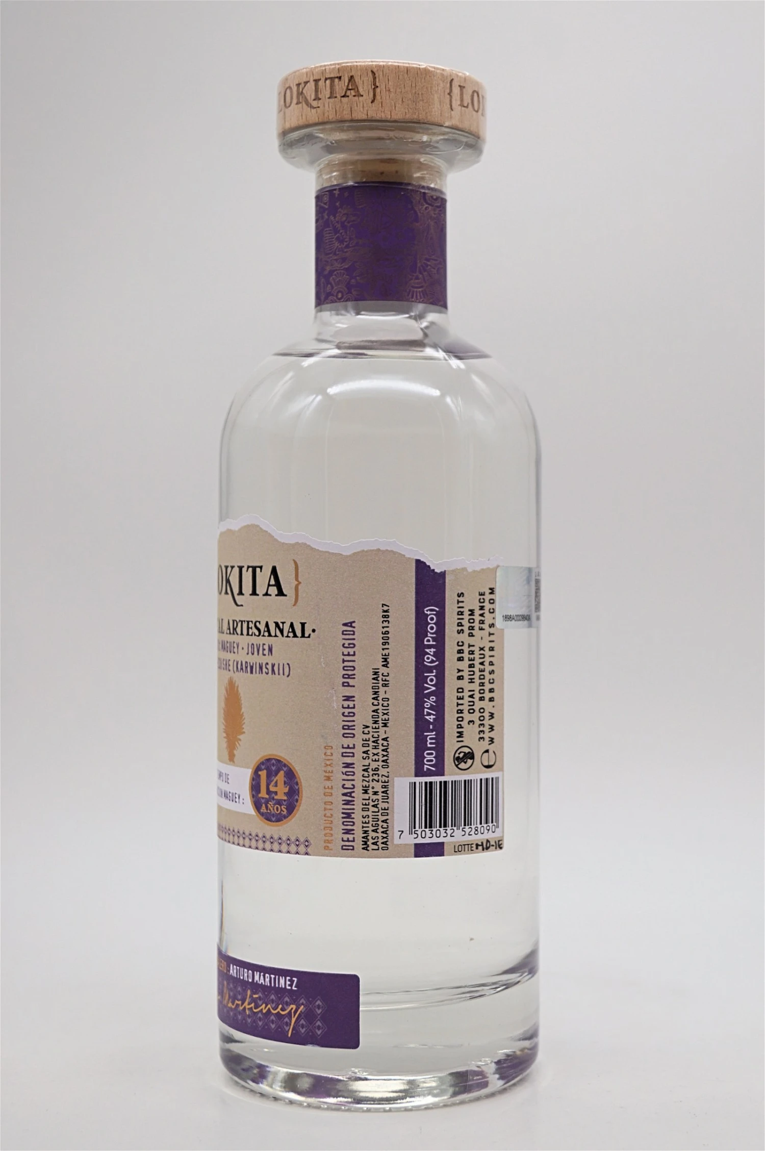 Mezcal Madrecuishe 14 Anos 2 Mezcal Madrecuishe 14 Anos – Bild 2