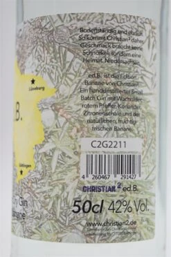 Ed.B. London Dry Gin -Baileys Verkäufe dsc08664