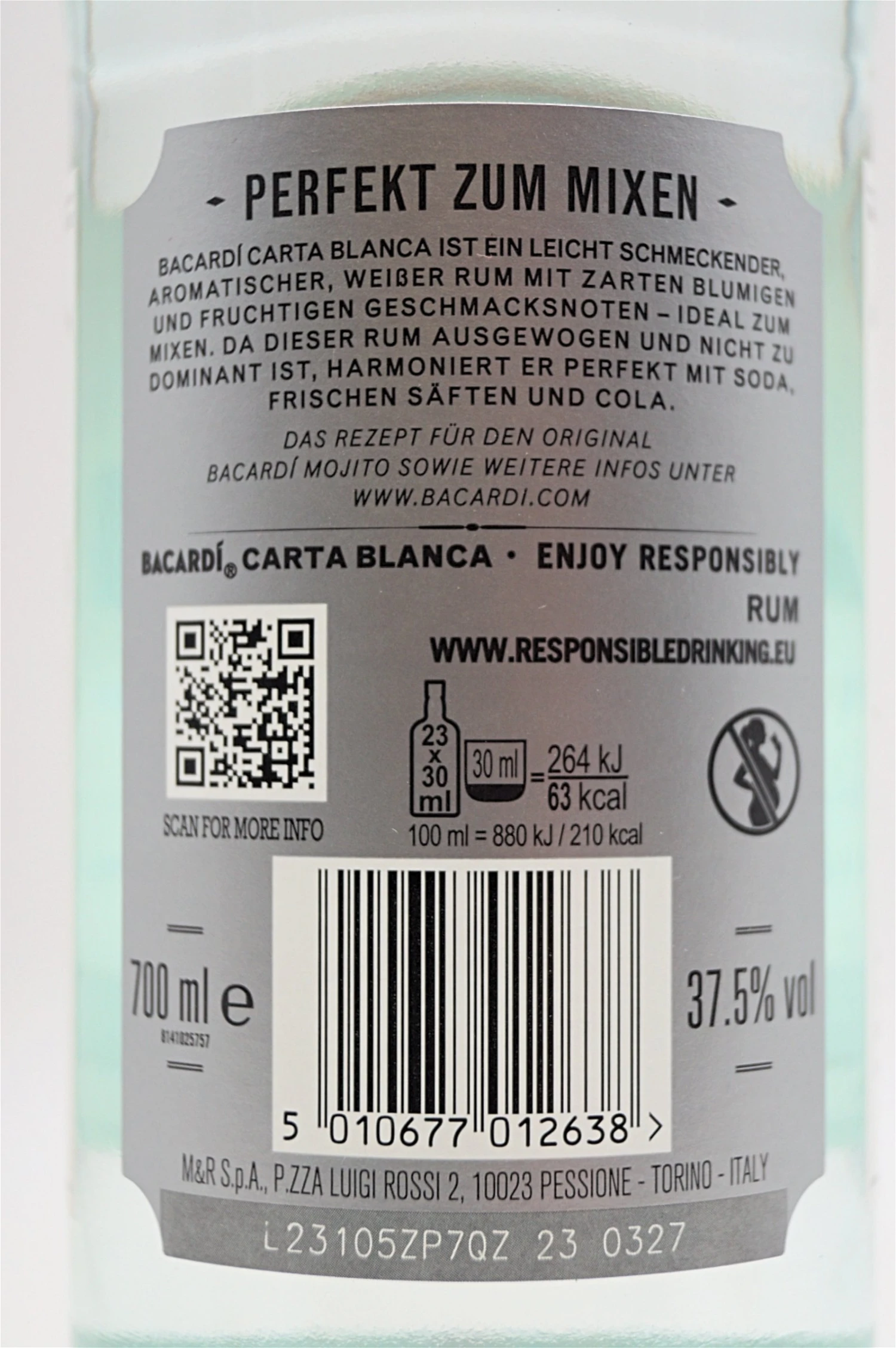 Carta Blanca Superior White Rum 4 Carta Blanca Superior White Rum – Bild 4