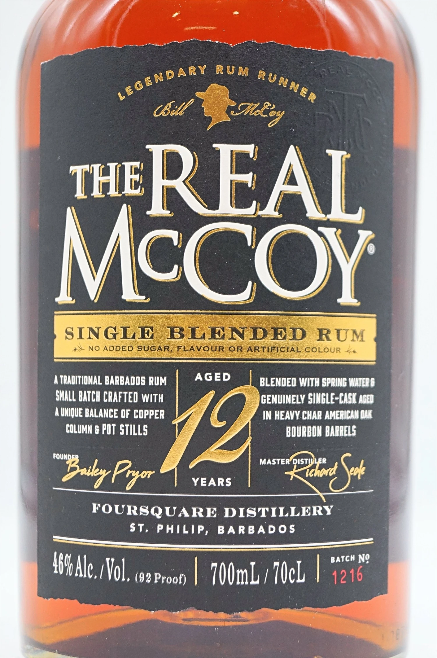 12 Jahre Distillers Proof Single Blended Rum 46% 3 12 Jahre Distillers Proof Single Blended Rum 46% – Bild 3