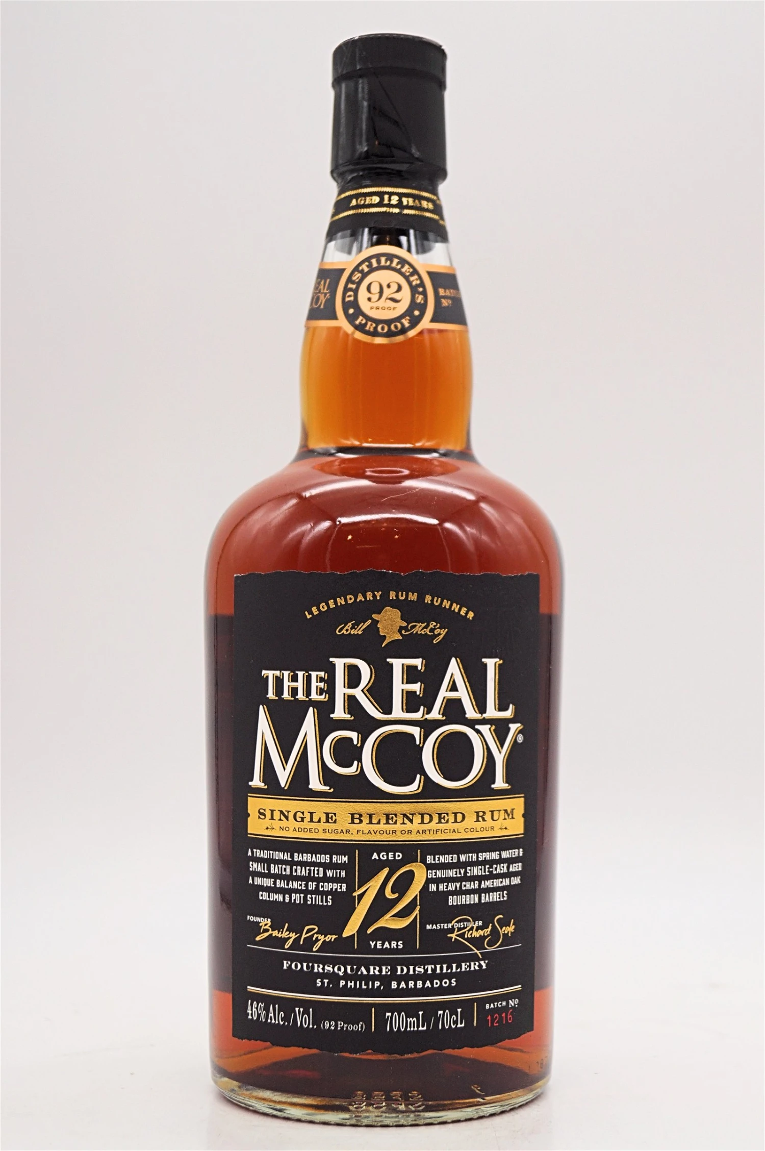 12 Jahre Distillers Proof Single Blended Rum 46% 1 12 Jahre Distillers Proof Single Blended Rum 46%