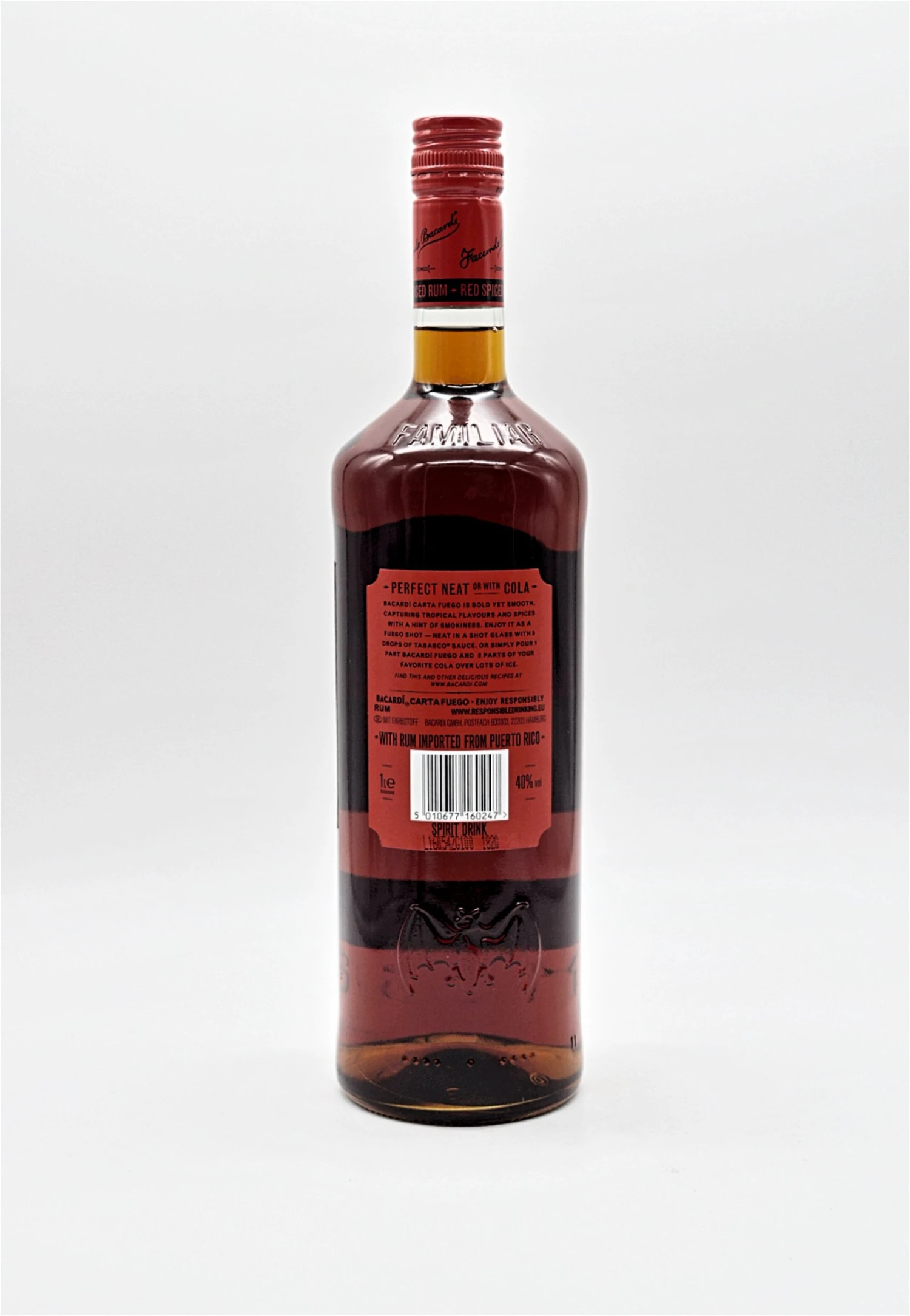Carta Fuego Spiced Rum 2 Carta Fuego Spiced Rum – Bild 2