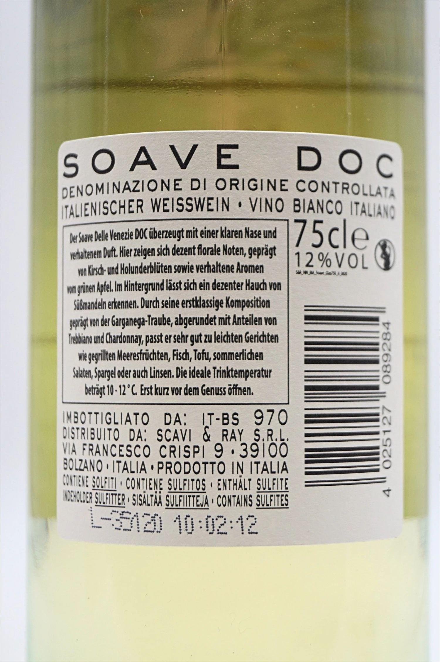 Fratelli Di Serratuna Soave D.O.C. 6 X Fl. Sparset 5 Fratelli Di Serratuna Soave D.O.C. 6 X Fl. Sparset – Bild 5