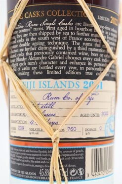 Fiji Islands 2001 Rozelieures Single Malt French Whisky Cask Finish 10 Fiji Islands 2001 Rozelieures Single Malt French Whisky Cask Finish -Baileys Verkäufe dsc09496