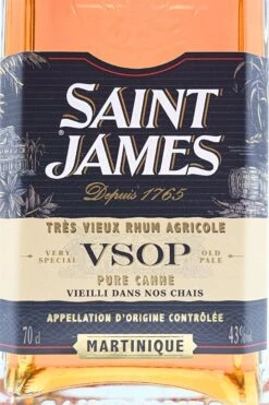 SAINT JAMES VSOP Tres Vieux Rhum Agricole -Baileys Verkäufe dsc09536