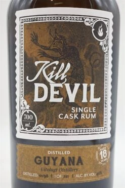 Guyana 18 Jahre Uitvlugt Distillery357 Fl. -Baileys Verkäufe dsc09645yaqa7zy4pkqgg