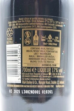 Baileys Salted Caramel Cream Likör -Baileys Verkäufe dsc09817