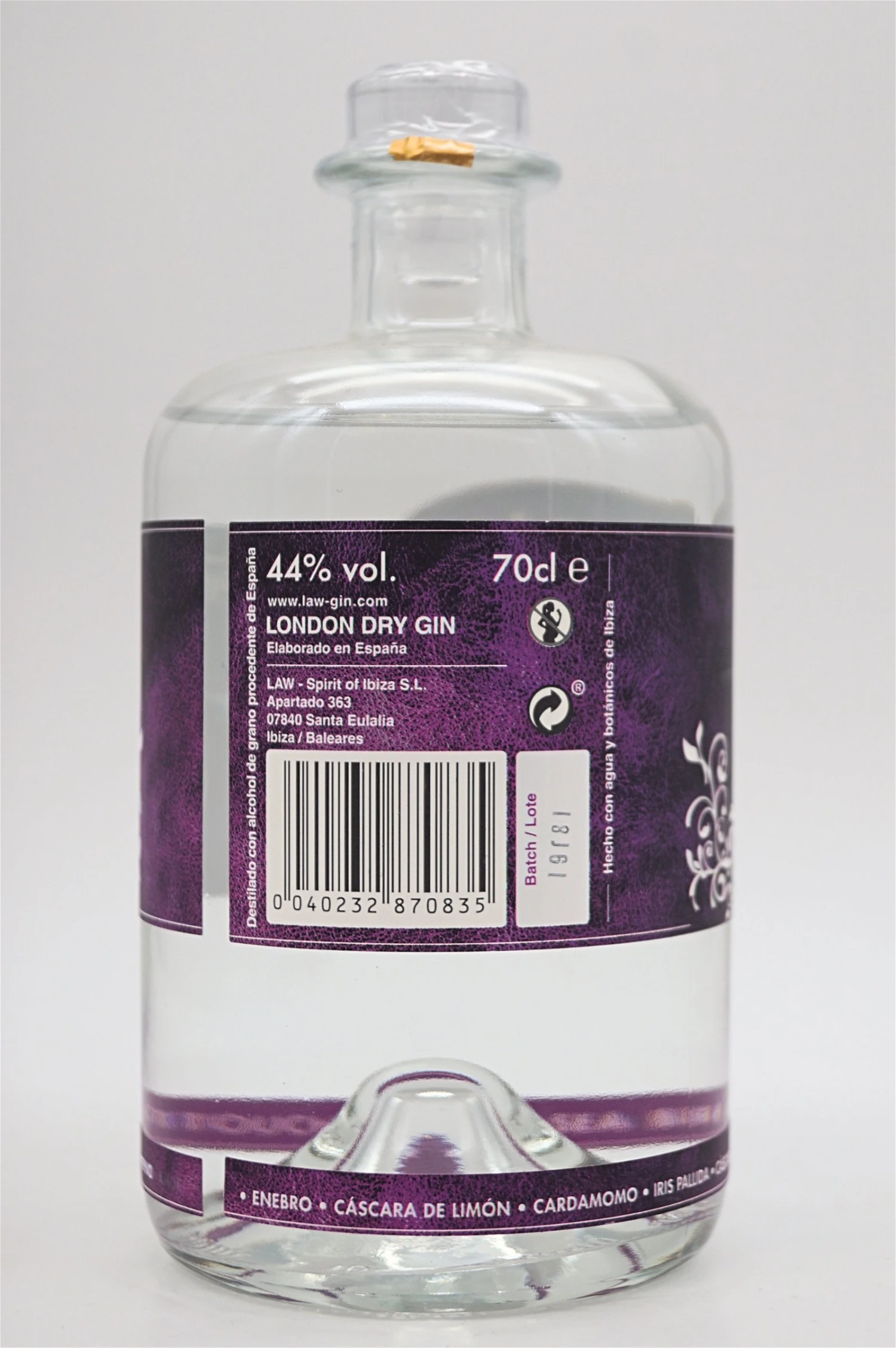 London Dry Gin De Ibiza 2 London Dry Gin De Ibiza – Bild 2