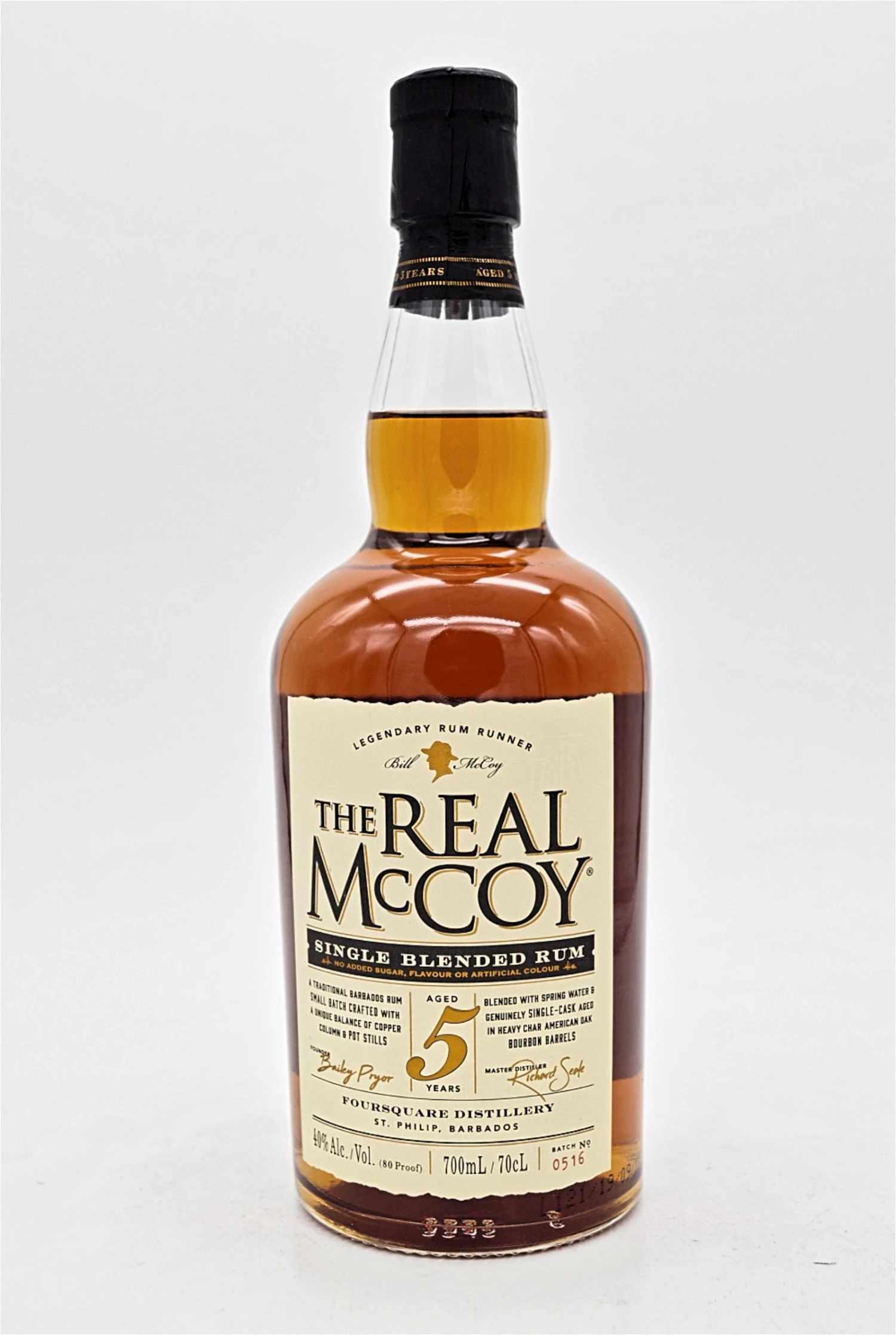 5 Jahre Single Blended Rum 40% 1 5 Jahre Single Blended Rum 40%