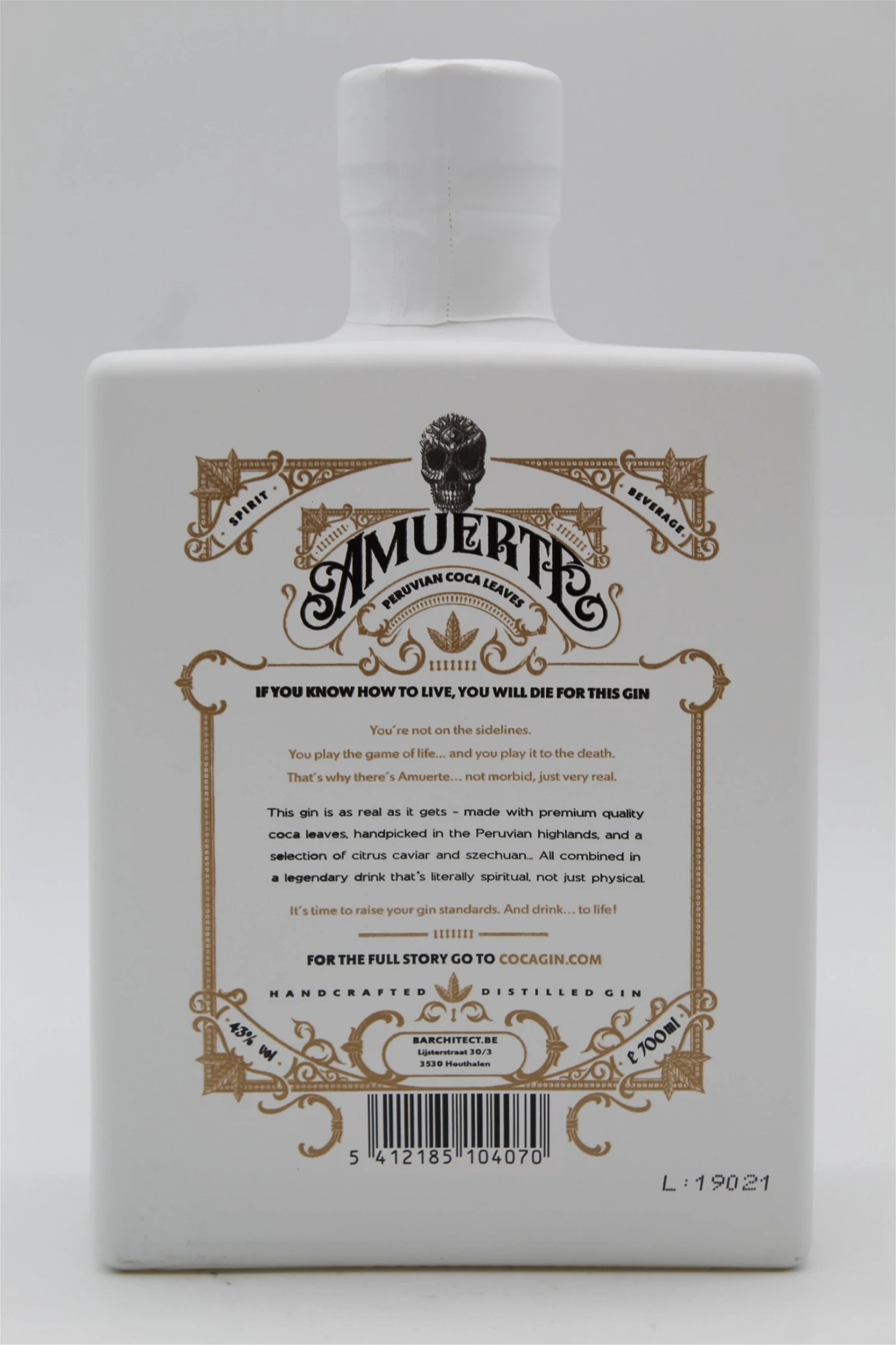 Coca Leaf Gin White Edition 2 Coca Leaf Gin White Edition – Bild 2