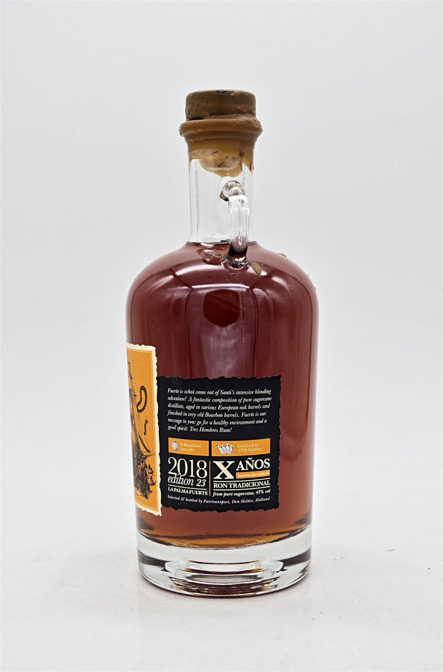 X Jahre 2018 Edition 23 La Palma Fuerte Bourbon Barrel Finish Rum 2 X Jahre 2018 Edition 23 La Palma Fuerte Bourbon Barrel Finish Rum – Bild 2